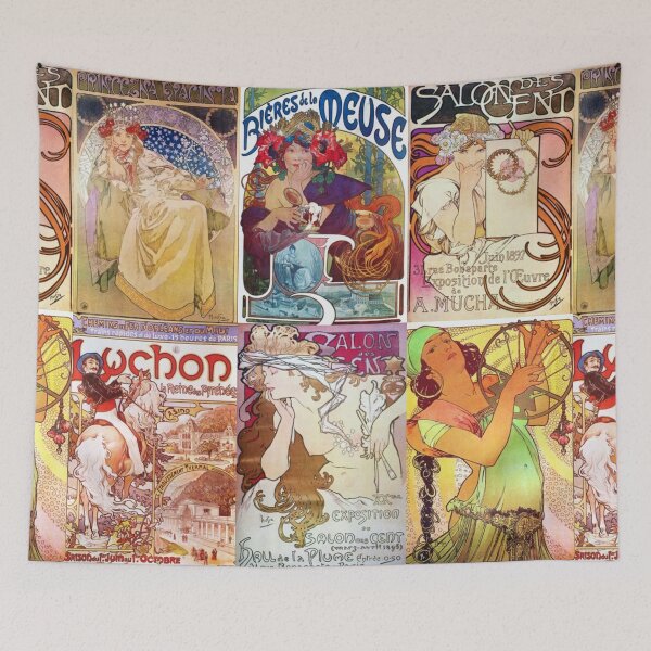 Item preview, #1 Art Deco Art Nouveau Vintage Carte Postale Postcard designed and sold by WizardsWorld.