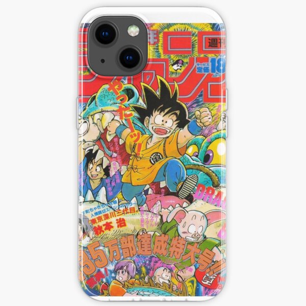 Shonen Weekly Jump Dragon Ball August 1987 iPhone Soft Case