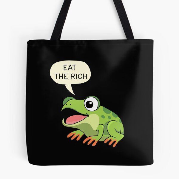 Item preview, Eat The Rich - Frog designed and sold by ValentinaHramov.