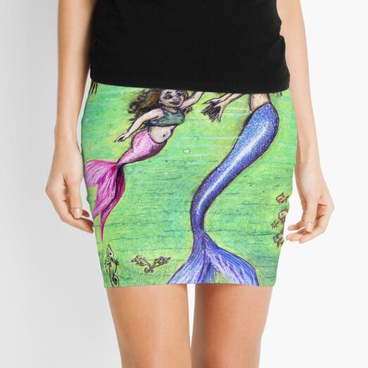 Mermommy Mini Skirt