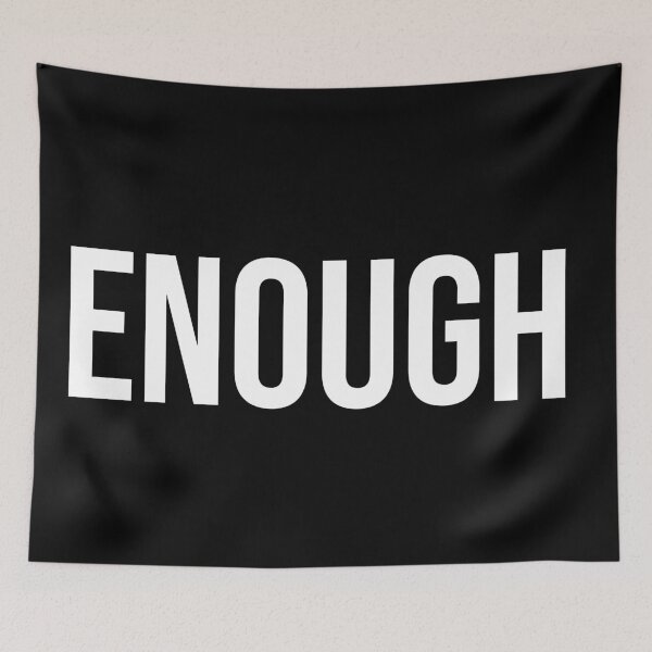 Item preview, ENOUGH | Bold Sayings to Proclaim | Minimal | Design | Elevated Faith | Bethel designed and sold by seaniemendoza.