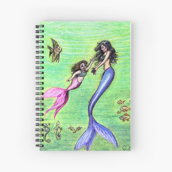 Mermommy Spiral Notebook