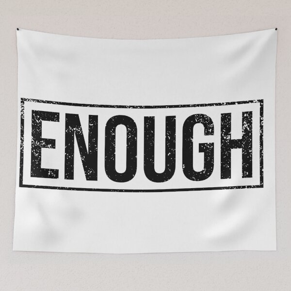 Item preview, ENOUGH | Bold Sayings to Proclaim | Minimal | Design | Elevated Faith | Bethel designed and sold by seaniemendoza.