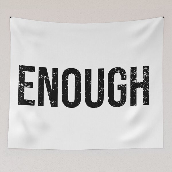 Item preview, ENOUGH | Bold Sayings to Proclaim | Minimal | Design | Elevated Faith | Bethel designed and sold by seaniemendoza.