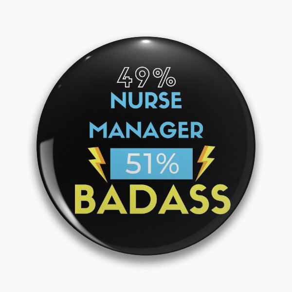 Artikelvorschau, Nurse Manager BADASS entworfen und verkauft von nZDesign.
