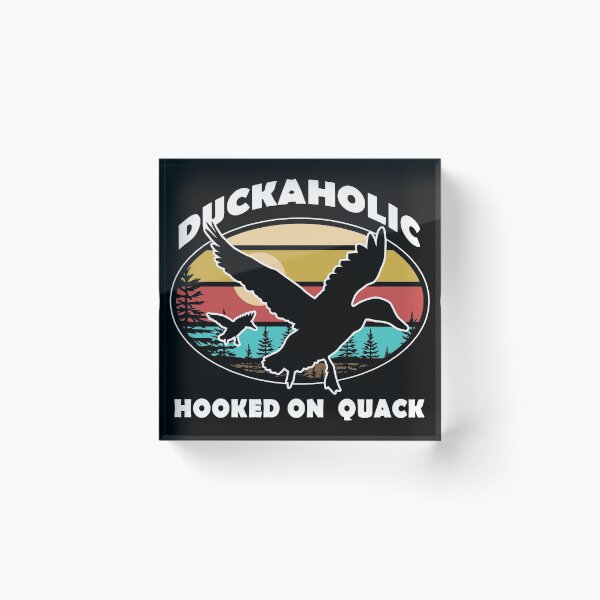 Item preview, Quack Duck Hunter Duckaholic Gift Idea design print designed and sold by Lisbob.
