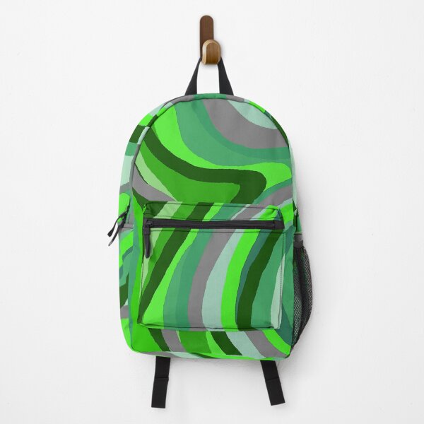 Item preview, Abstract green curves pattern digital art designed and sold by SILVERAPPLE.