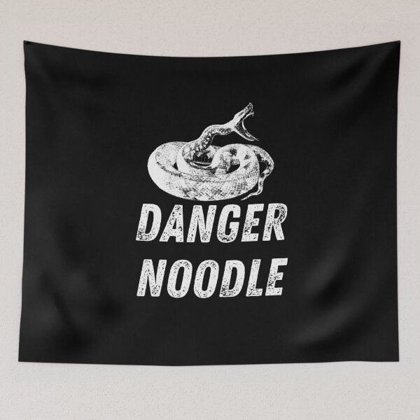 Item preview, Serpiente de fideos de peligro designed and sold by razvigod.
