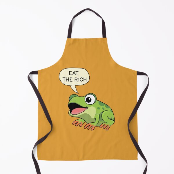 Item preview, Eat The Rich - Frog designed and sold by ValentinaHramov.