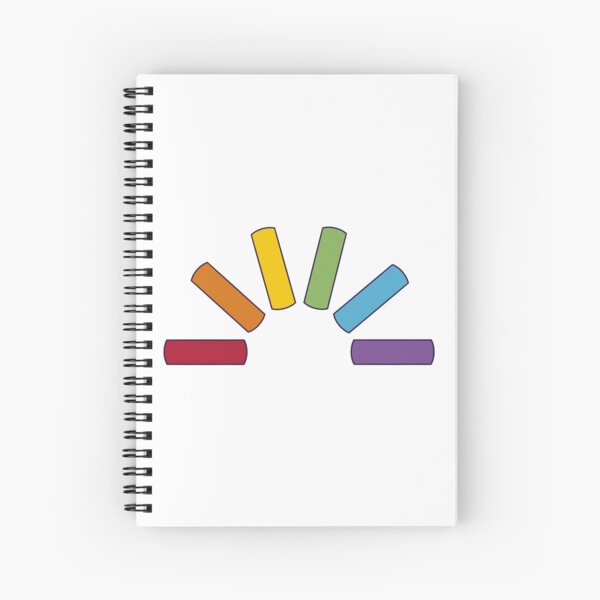 Item preview, book rainbow (simple) designed and sold by flameandfeather.