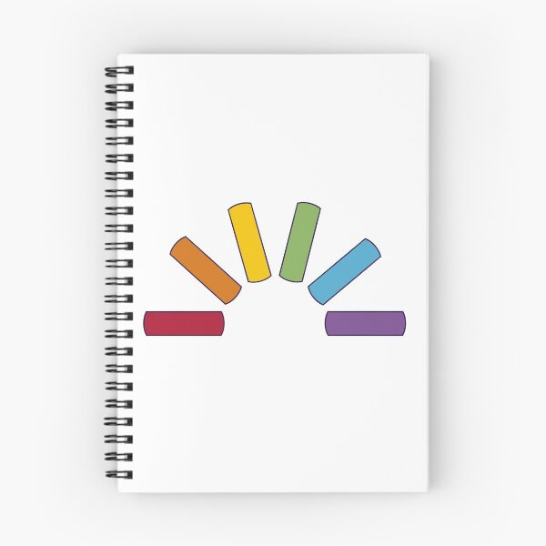 Item preview, book rainbow (simple) designed and sold by flameandfeather.