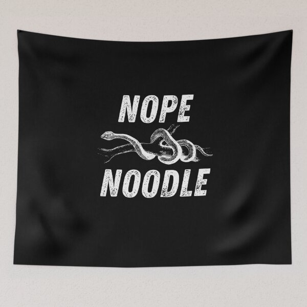 Item preview, Serpiente de fideos Nope designed and sold by razvigod.