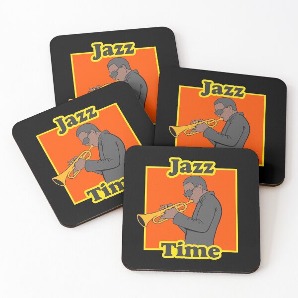Item preview, Jazz Time - Grey Version 2 - Jazz Teacher designed and sold by CanadianUnicorn.