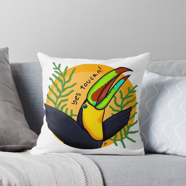 Item preview, Yes Toucan! (With Ferns) designed and sold by CadenceLG.
