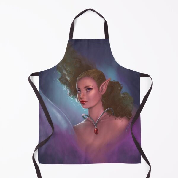 Item preview, The elf - portrait designed and sold by hoshimem.