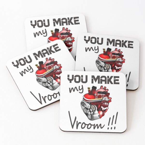 Item preview, You make my heart vroom designed and sold by Rahdoo.