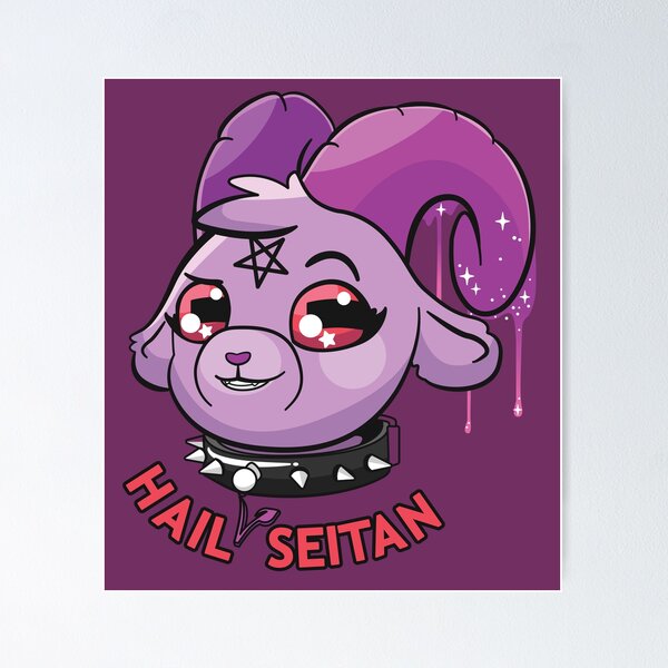 Item preview, Hail Seitan  designed and sold by Minette Wasserman.