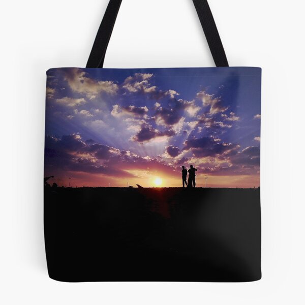 Item preview, Atardecer en la playa Marina designed and sold by Sreena.
