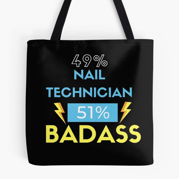 Artikelvorschau, Nail Technician BADASS entworfen und verkauft von nZDesign.