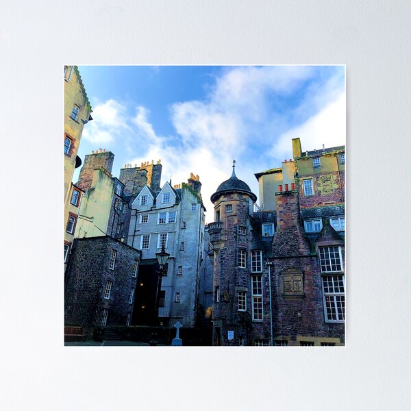 Item preview, Scottish Houses Edinburgh designed and sold by GhostGumDesigns.
