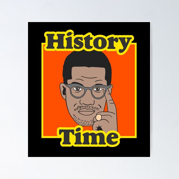 Item preview, History Time - Grey Version 2 - History Teacher designed and sold by CanadianUnicorn.