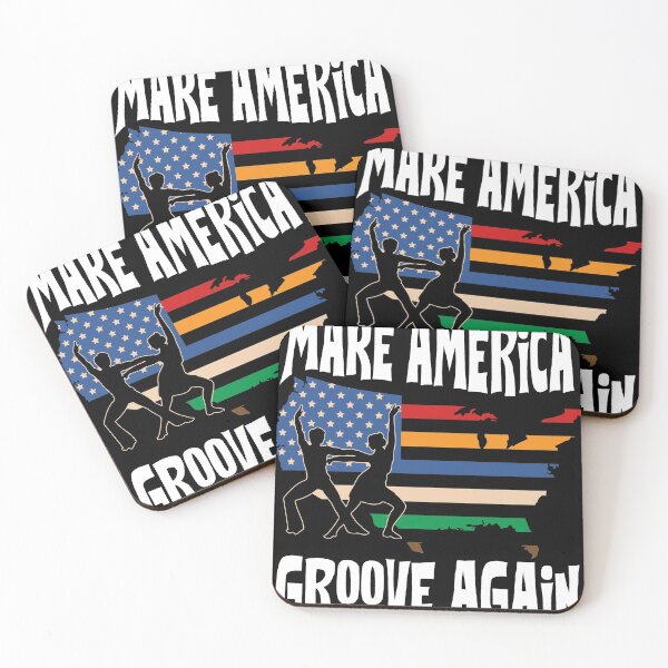 Item preview, Retro 70s Style Disco Lover Make America Groove Again gift graphic designed and sold by Lisbob.