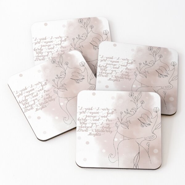 Artikelvorschau, Emily Bronte Wuthering Heights Zitat entworfen und verkauft von Dollfacedesign.