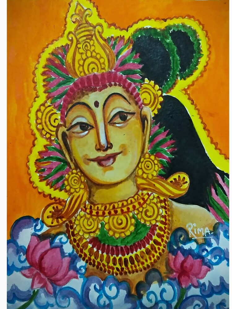 Exploring the Divine Expressions in Krishna Paintings