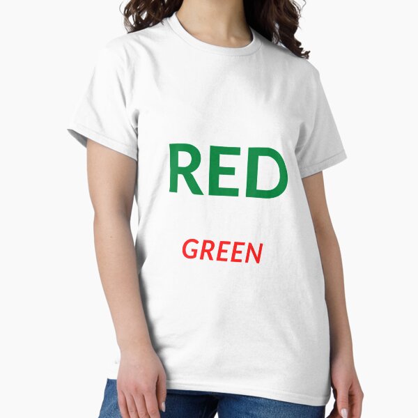 Item preview, red green designed and sold by FedoraDesign.