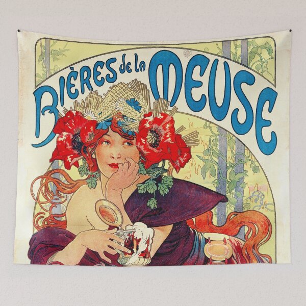 Item preview, Vintage french poster - Bières de la Meuse designed and sold by DejaVuStudio.