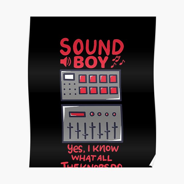 Soundboard Posters Redbubble