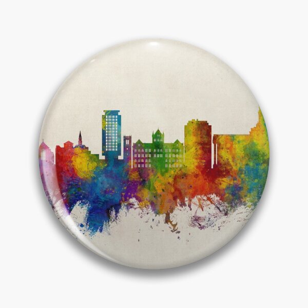 Artikelvorschau, Madison Wisconsin Skyline entworfen und verkauft von ArtPrints.