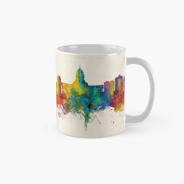 Item preview, Madison Wisconsin Skyline designed and sold by ArtPrints.