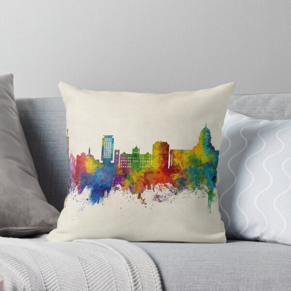 Artikelvorschau, Madison Wisconsin Skyline entworfen und verkauft von ArtPrints.