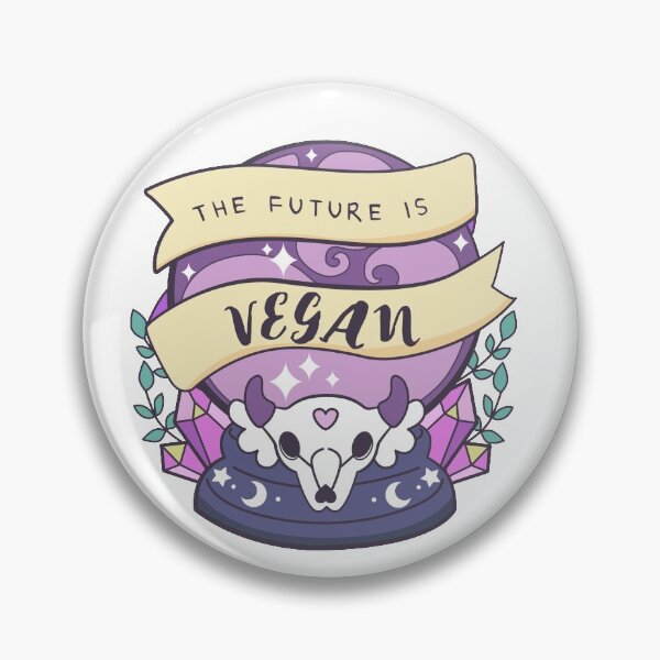 Item preview, The future is vegan designed and sold by Minette Wasserman.