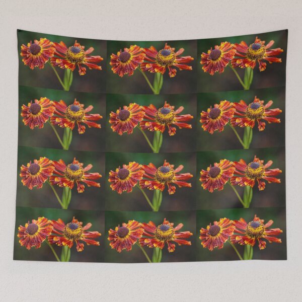 Item preview,  Helenium Flowers Red Shades. designed and sold by John Ray.