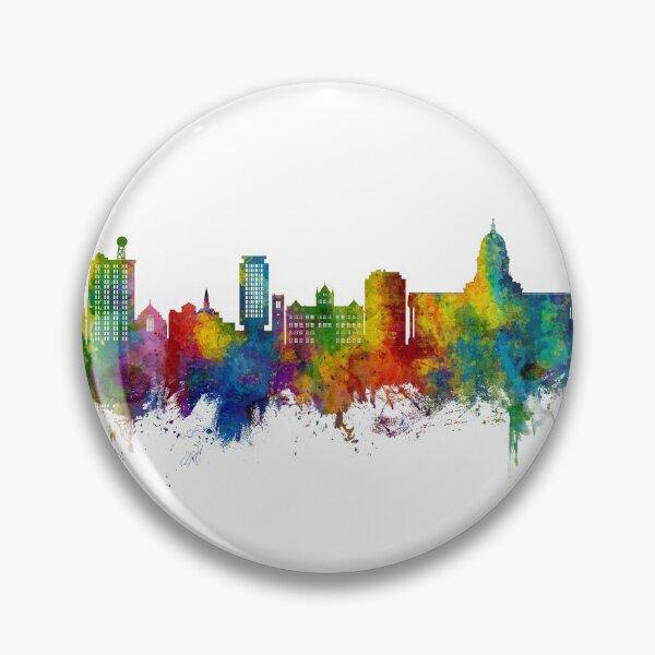 Item preview, Madison Wisconsin Skyline designed and sold by ArtPrints.