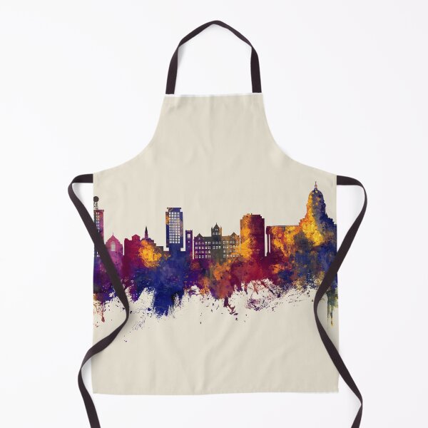 Artikelvorschau, Madison Wisconsin Skyline entworfen und verkauft von ArtPrints.