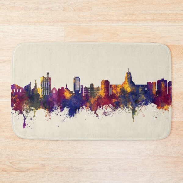 Artikelvorschau, Madison Wisconsin Skyline entworfen und verkauft von ArtPrints.