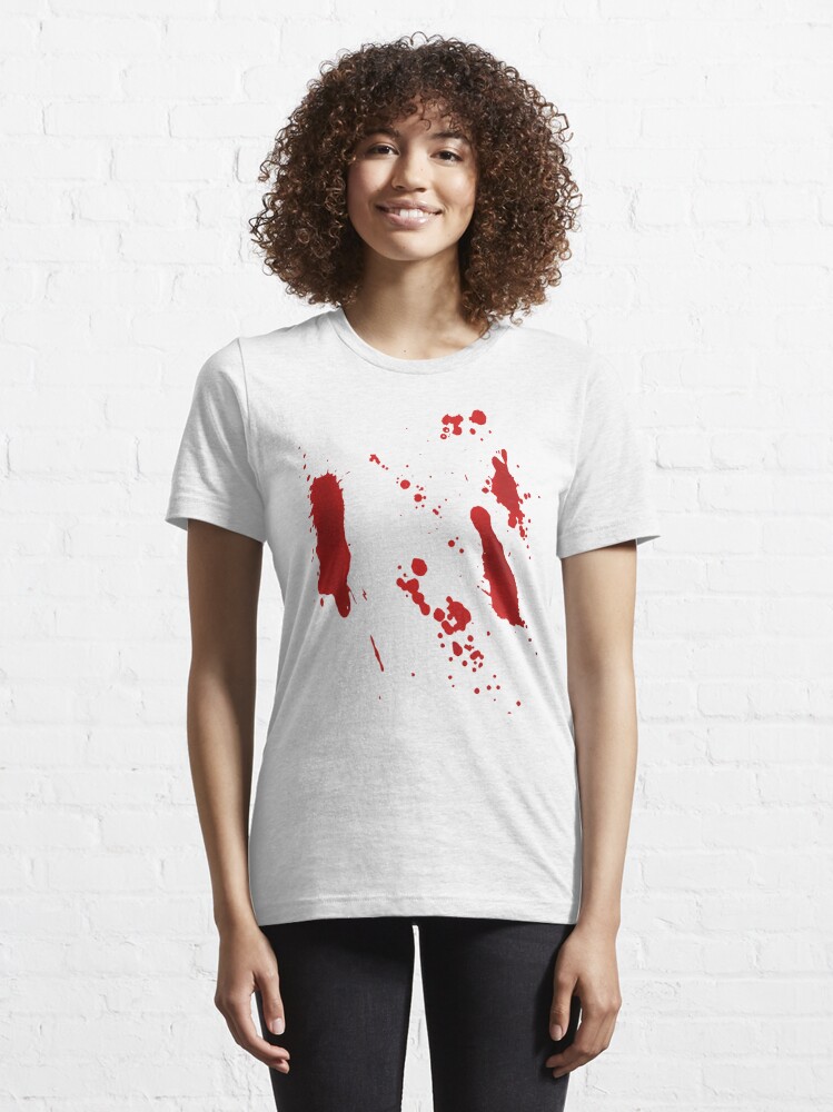 Blood stain Halloween Scare Prank Essential T-Shirt for Sale by More than  Myriad