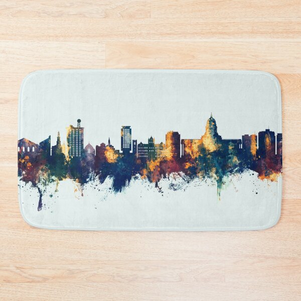 Artikelvorschau, Madison Wisconsin Skyline entworfen und verkauft von ArtPrints.