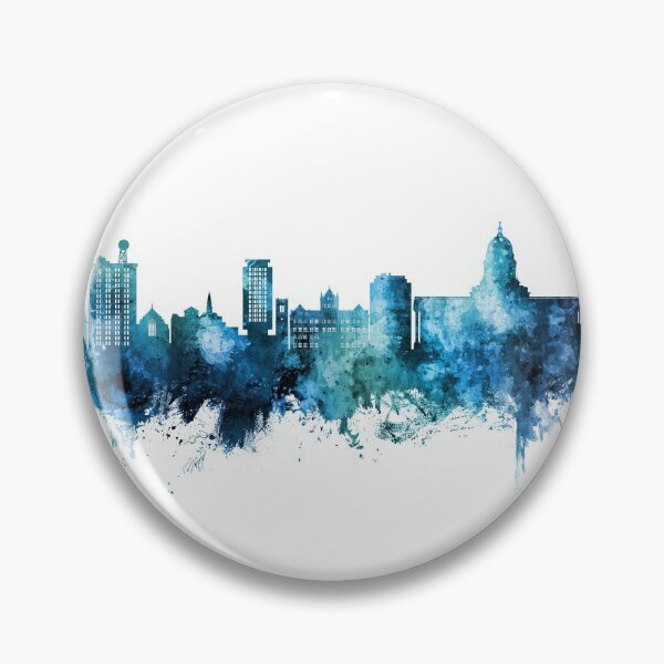 Artikelvorschau, Madison Wisconsin Skyline entworfen und verkauft von ArtPrints.