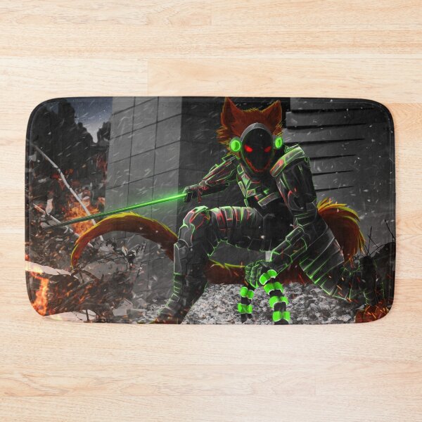 Item preview, Azzy The Protogen - Lone Protogen Poster designed and sold by Fuzznet.