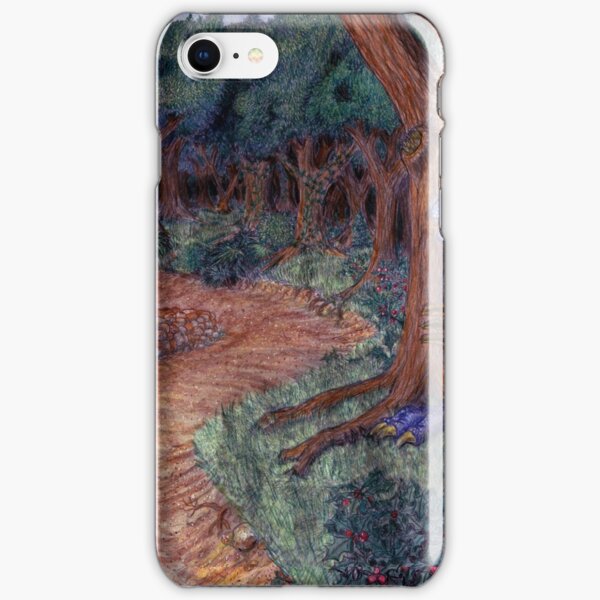 Lying In Wait - Dragon and Maiden iPhone Snap Case