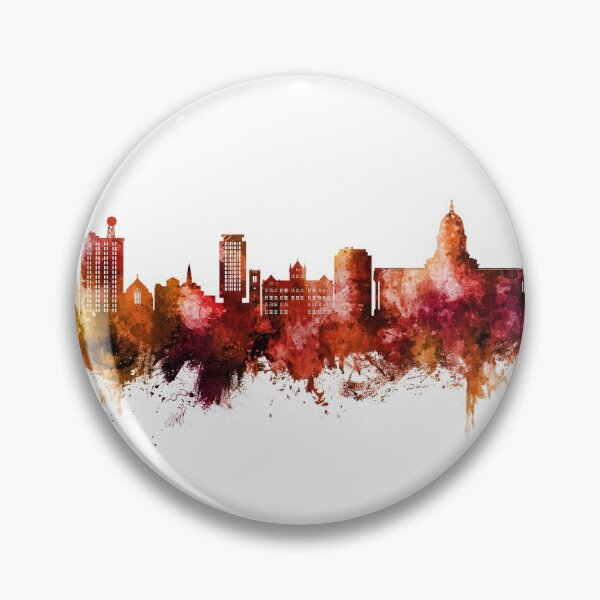 Artikelvorschau, Madison Wisconsin Skyline entworfen und verkauft von ArtPrints.