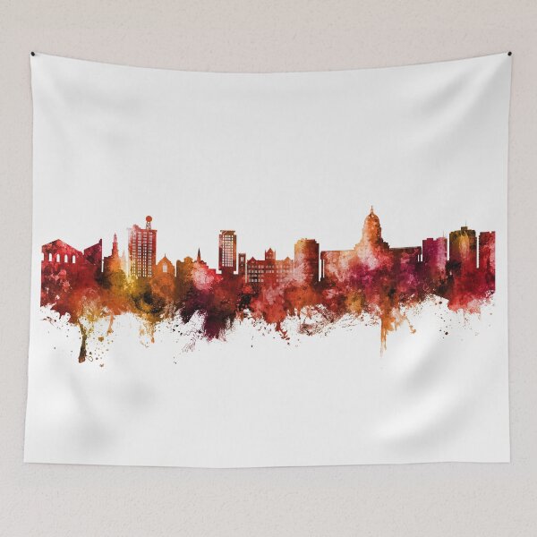Artikelvorschau, Madison Wisconsin Skyline entworfen und verkauft von ArtPrints.