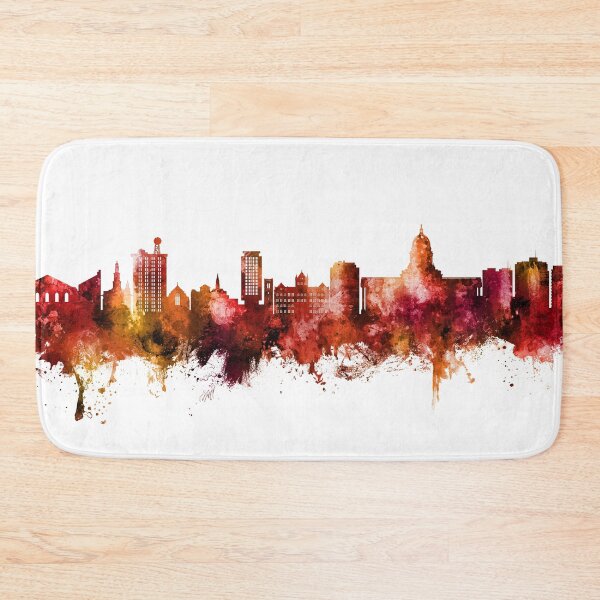 Item preview, Madison Wisconsin Skyline designed and sold by ArtPrints.