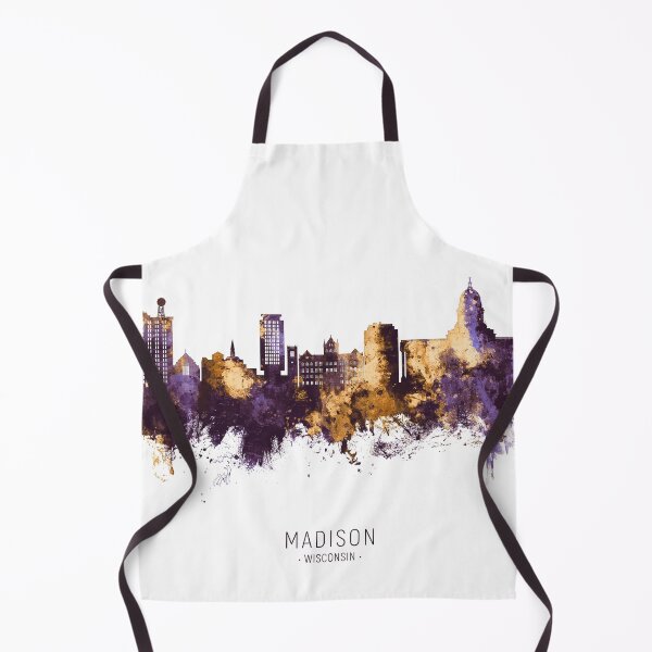 Artikelvorschau, Madison Wisconsin Skyline entworfen und verkauft von ArtPrints.