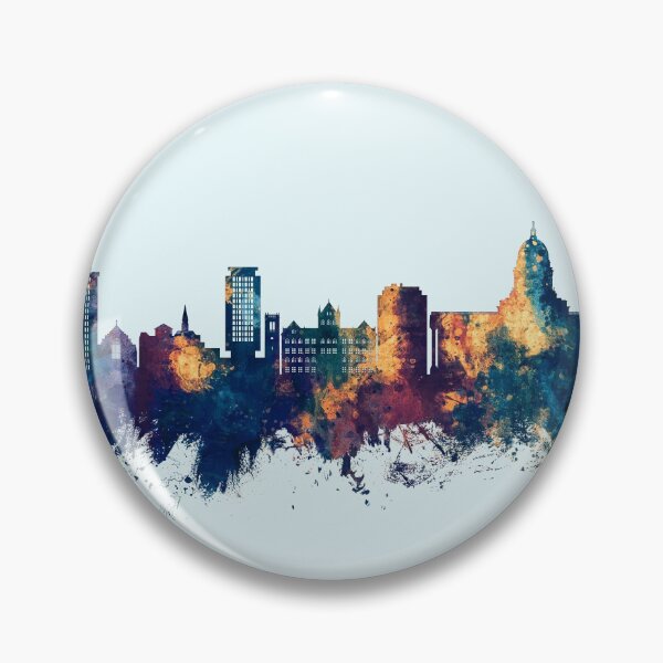 Artikelvorschau, Madison Wisconsin Skyline entworfen und verkauft von ArtPrints.