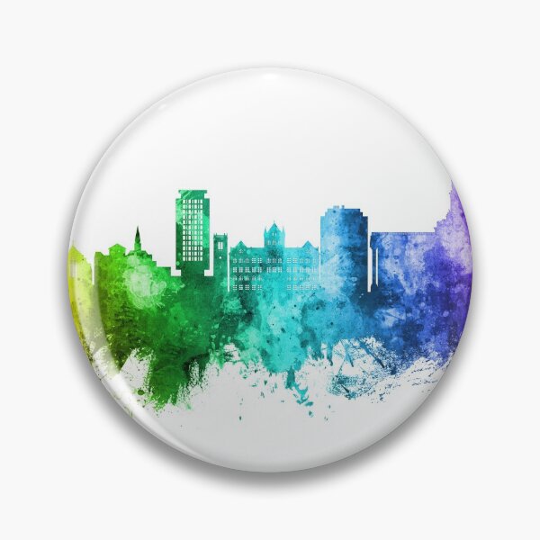 Artikelvorschau, Madison Wisconsin Skyline entworfen und verkauft von ArtPrints.